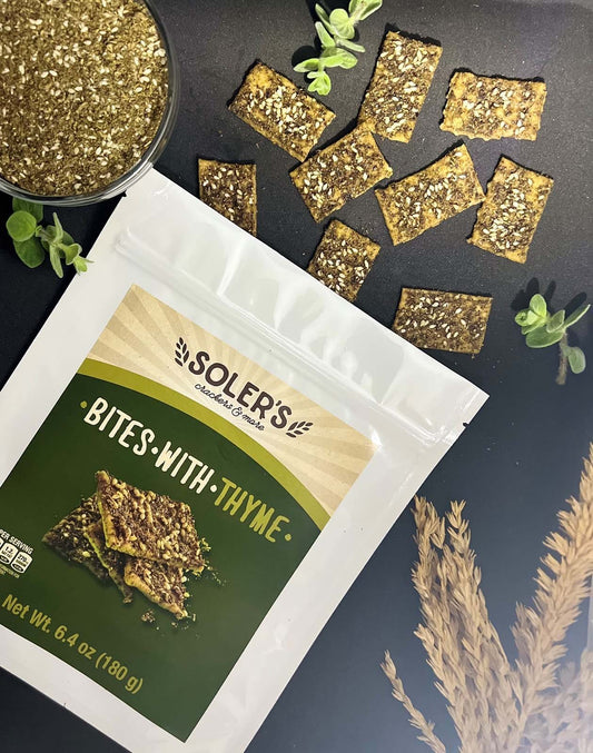 Crackers Zaatar Bouchées Thym Soler's 100g