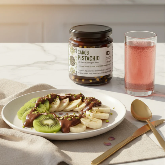 Pâte de Caroube au Tahini & Noix Jar Thuraya 125g