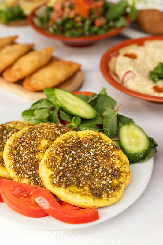 Manakiches Zaatar Le Méditerranée 12pcs