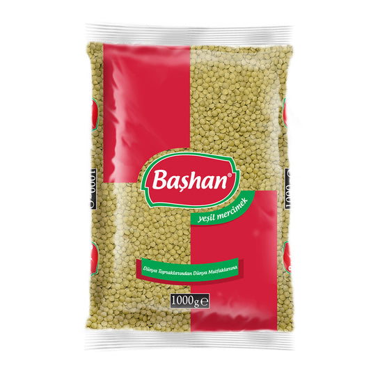 Lentilles vertes Bashan 1Kg