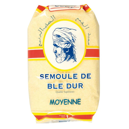 Semoule Blé Dur Moyenne Côme 1Kg